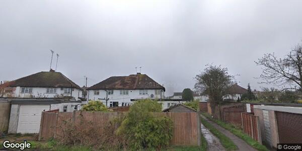 Street view of 44 Roundways