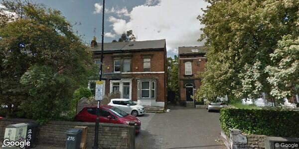 Street view of 238 Ecclesall Road