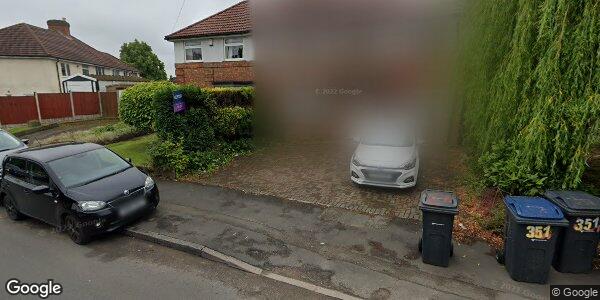Street view of 349 Harborne Lane